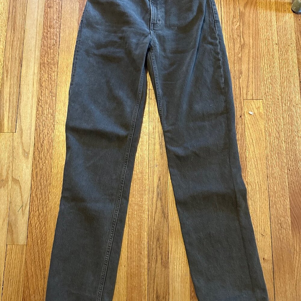 Abercrombie & Fitch The '90s Relaxed Fit Brown High Rise Pant 25/L